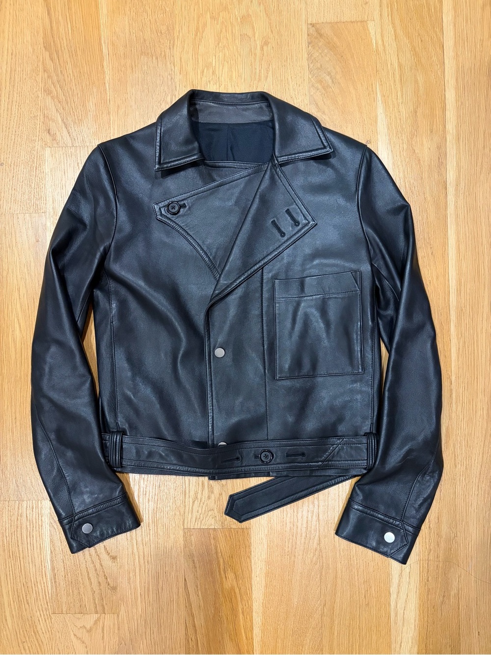 Helmut lang women's lamb leather jacket, size small